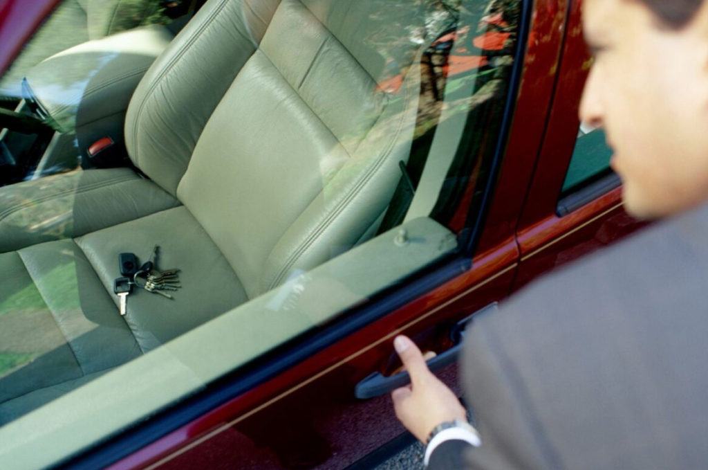 Keys Locked in Car